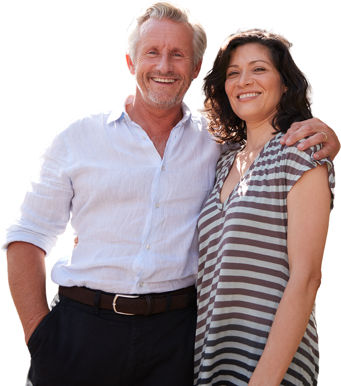Happy property owners